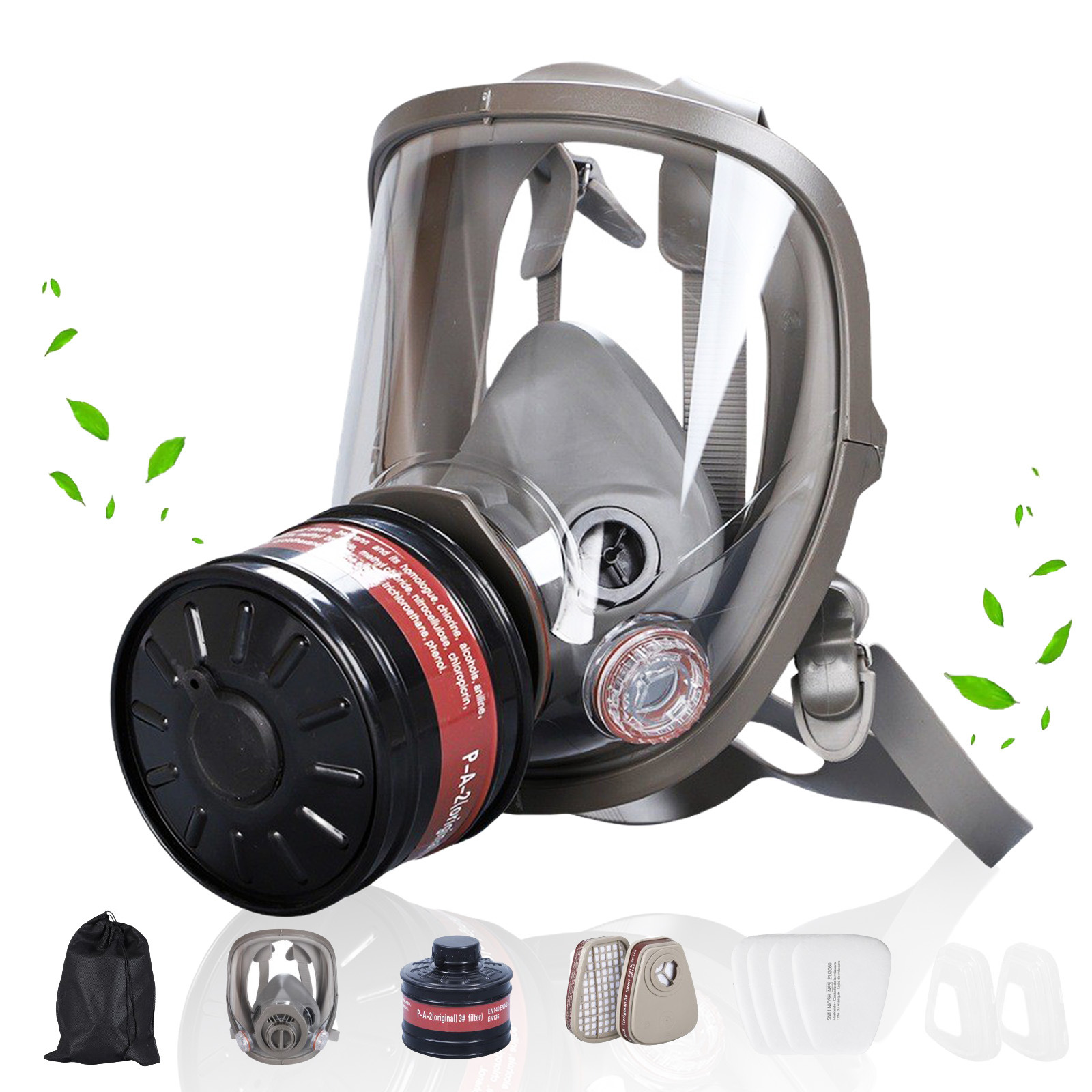 Dust Mask Construction - Полнолицевые противогазы Химический респиратор для выживания
