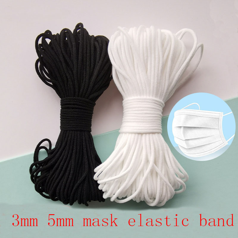 Mask Lanyard Adjustable - Эластичная веревка для маски, 3 мм,