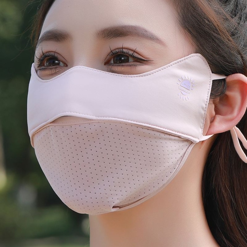 Cloth Face Mask Washable - Новая дышащая маска из ледяного шелка,