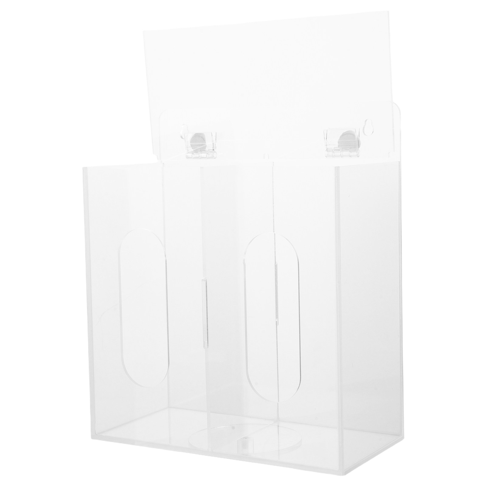 Face Mask Storage Box - Прозрачный акриловый контейнер для хранения масок