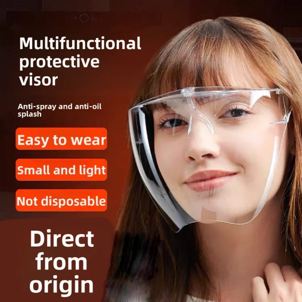 Anti Pollution Mask - Полнолицевая защитная маска высокой четкости, прозрачная,