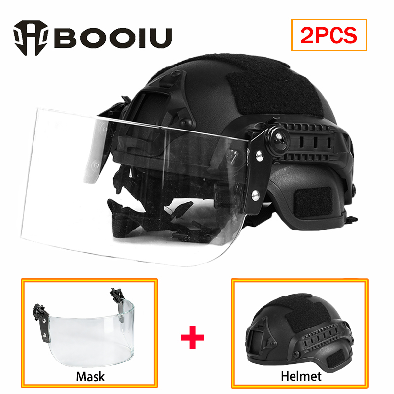 Kids Face Mask - Новый тактический шлем BOOIU с маской