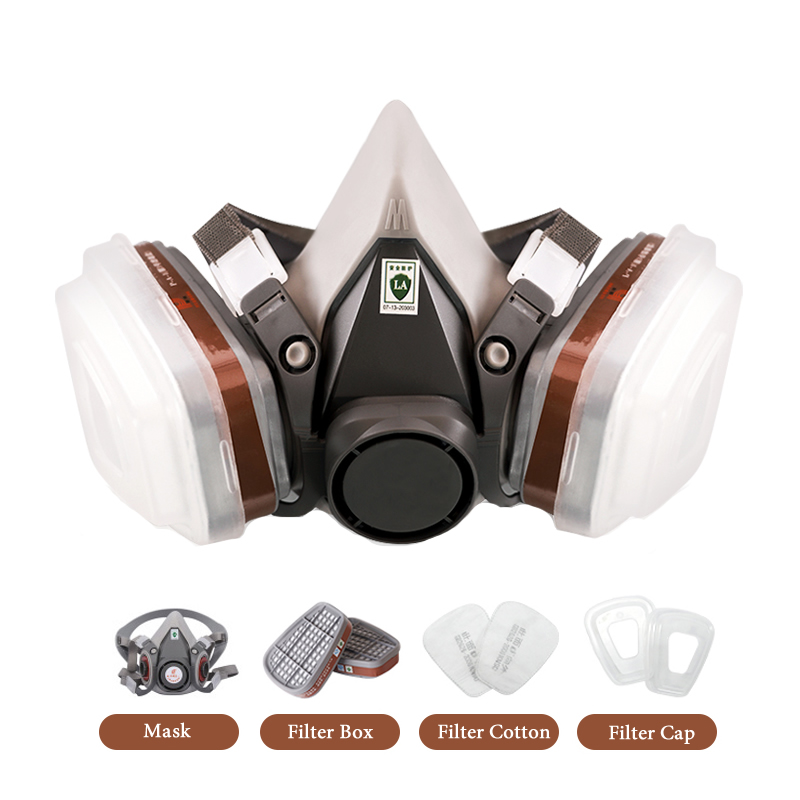 Dust Mask Construction - Полулицевая 6200 Пылезащитная газовая маска химический
