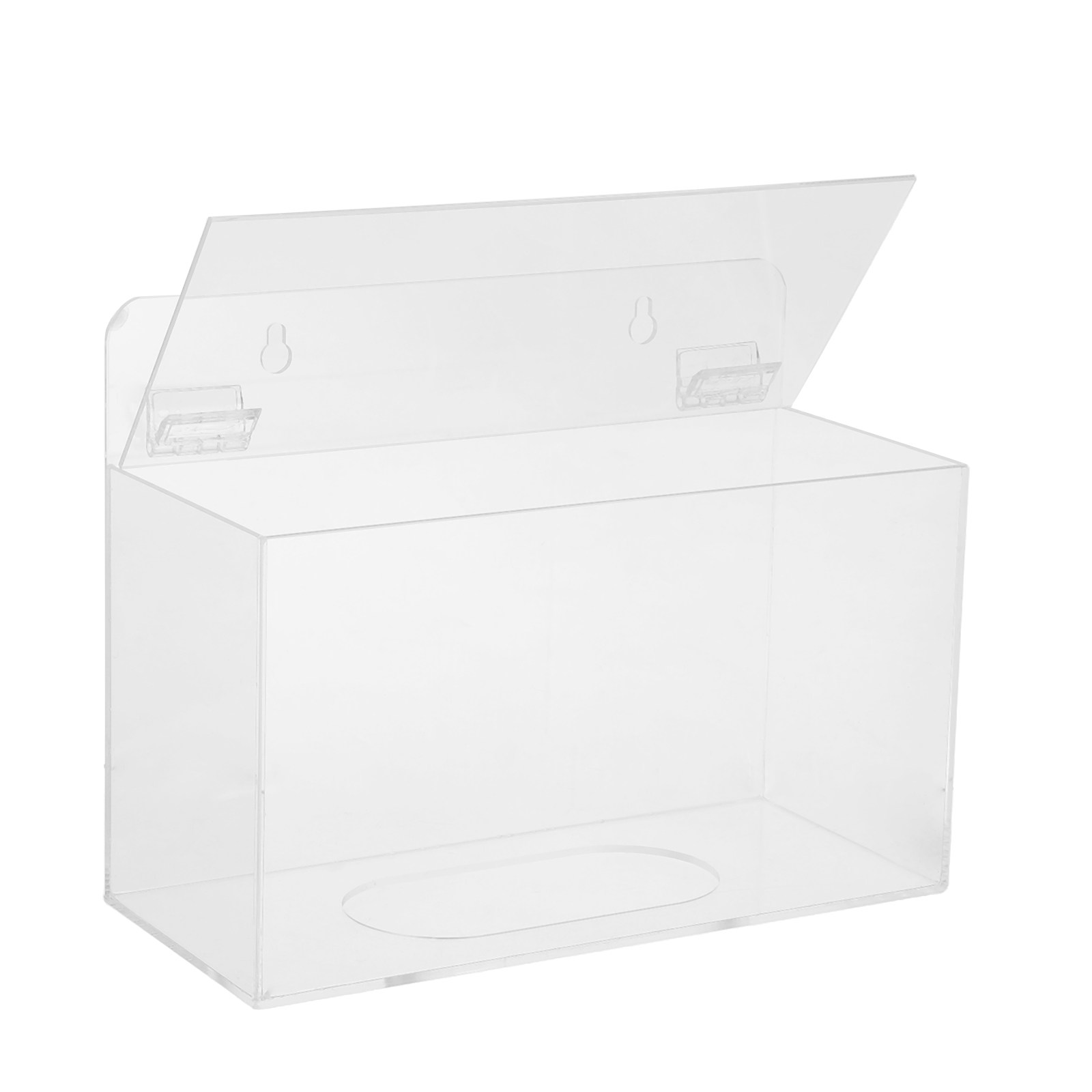 Face Mask Storage Box - Диспенсер для масок: прозрачный акриловый футляр