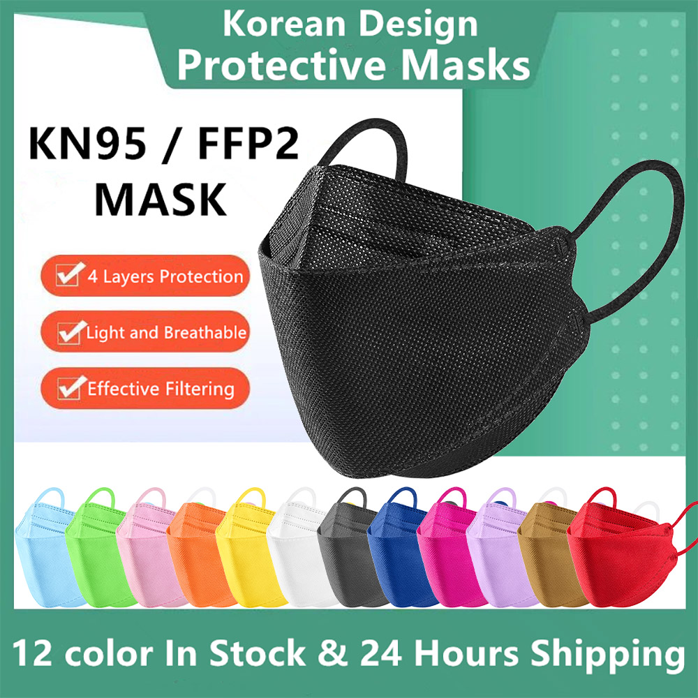 Disposable Surgical Mask - 10-100 шт. масок для лица FFP2,