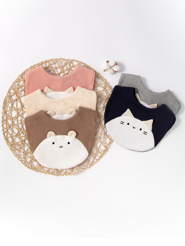 Kids Face Mask - 2 шт., детский нагрудник с котенком,