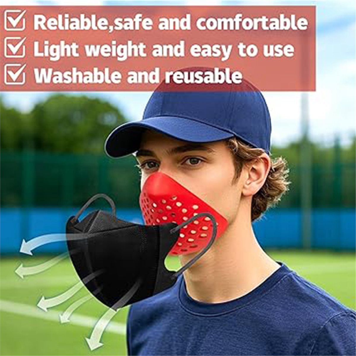 Silicone Mask Bracket - Полезный набор из 4 силиконовых внутренних
