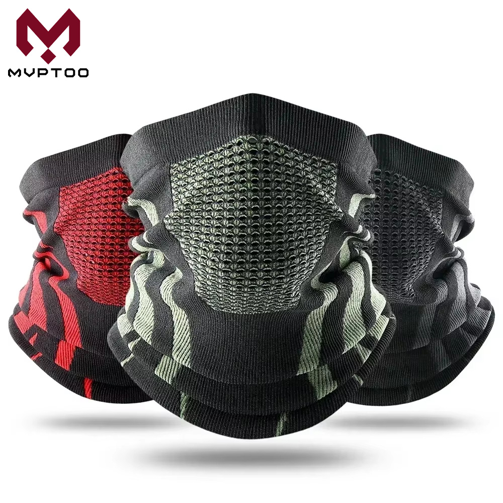 Sports Mask Breathable - Зимняя мягкая бандана-кольцо, женский бафф маска