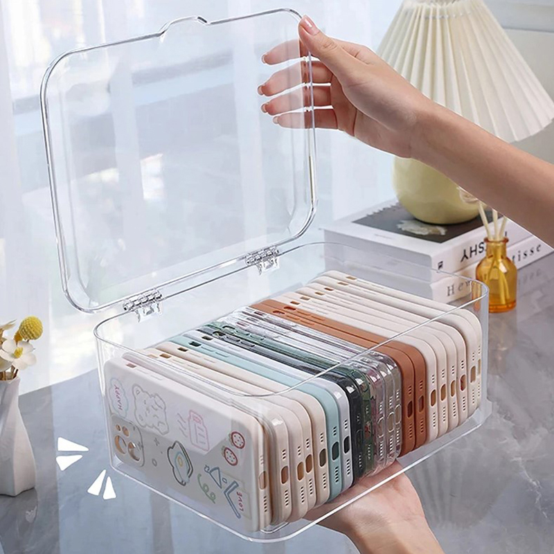 Акриловая разноцветная прозрач – обзор и цена Face Mask Storage Box