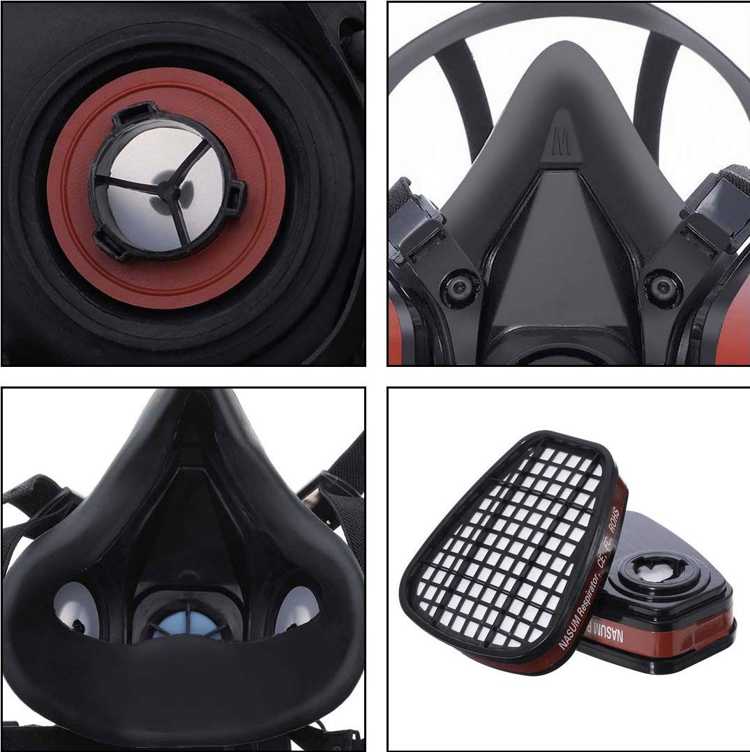 Пылезащитный противогаз, проти – обзор и цена Dust Mask Construction