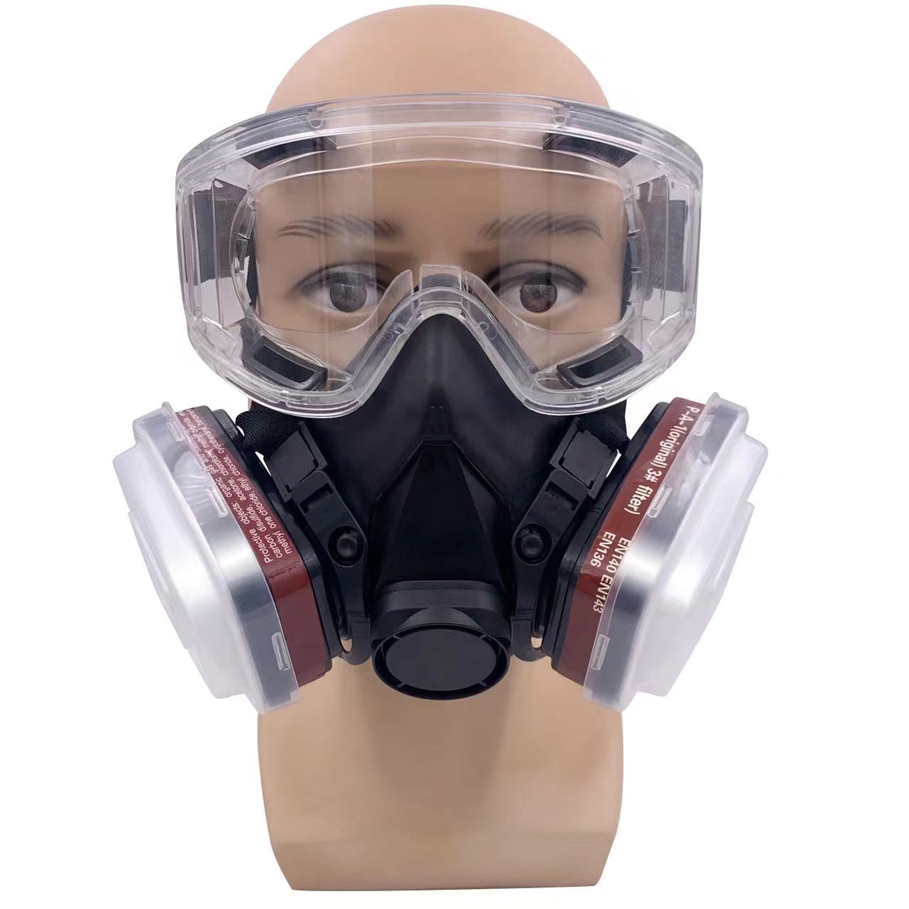 Пылезащитный противогаз, проти – обзор и цена Dust Mask Construction