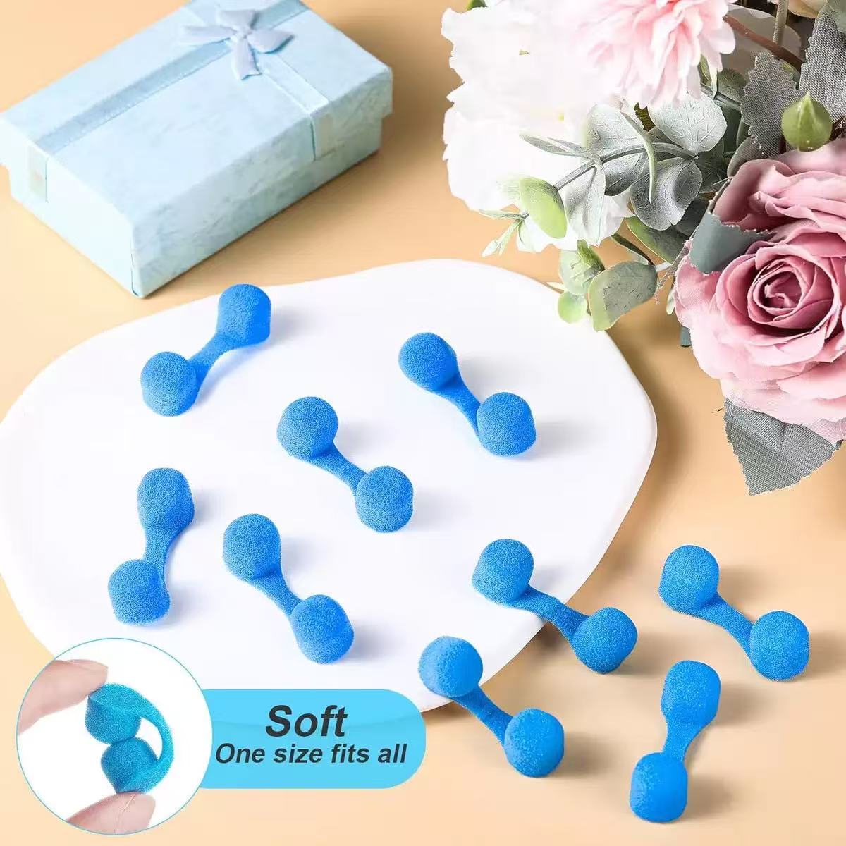 Синие одноразовые губчатые фил – обзор и цена Disposable Mask Blue