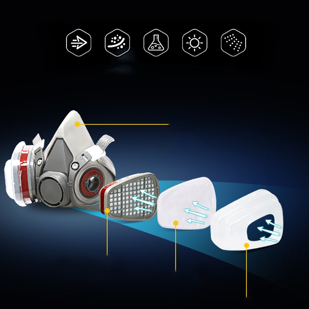 Респиратор от пыли для лица, п – обзор и цена Respirator Half Face