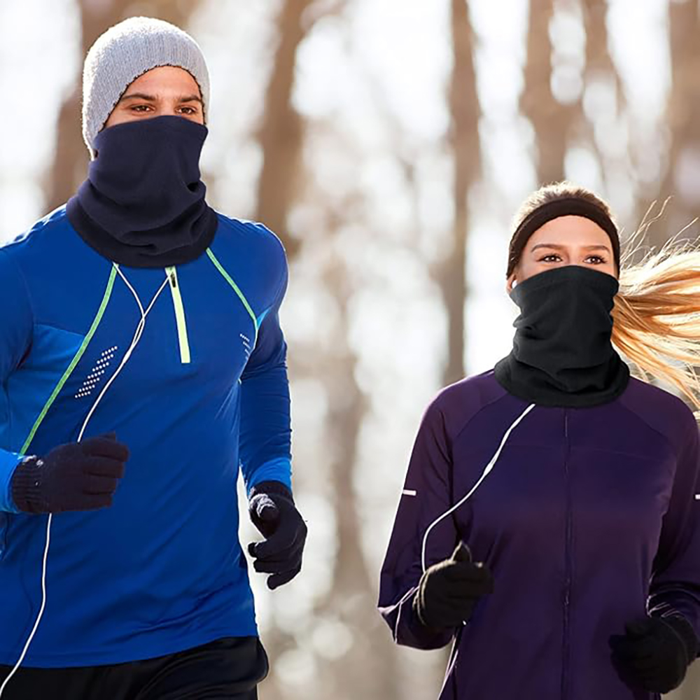 Зимний флисовый бафф-маска для – обзор и цена Neck Gaiter Face Cover