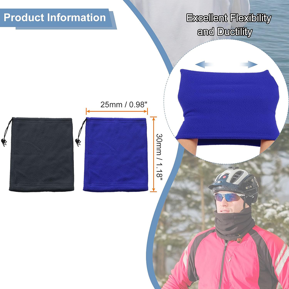 Зимний флисовый бафф-маска для – обзор и цена Neck Gaiter Face Cover