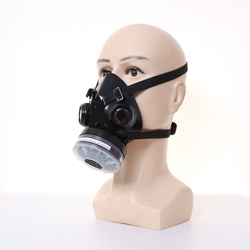 Новый черный противогаз на пол – обзор и цена Dust Mask Construction