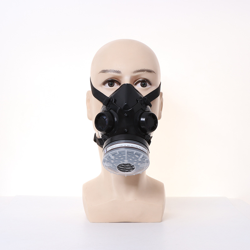 Новый черный противогаз на пол – обзор и цена Dust Mask Construction