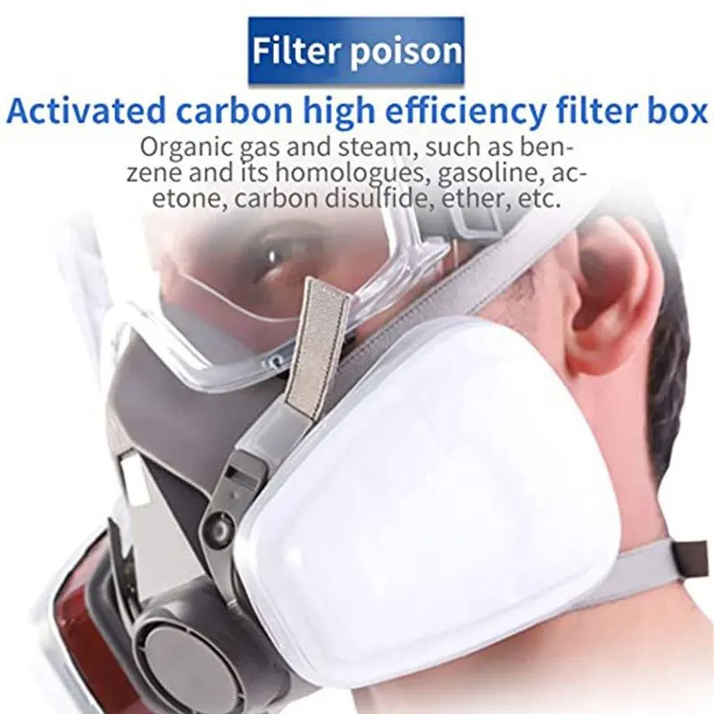 Противогазовая полумаска 7 в 1 – обзор и цена Respirator Half Face