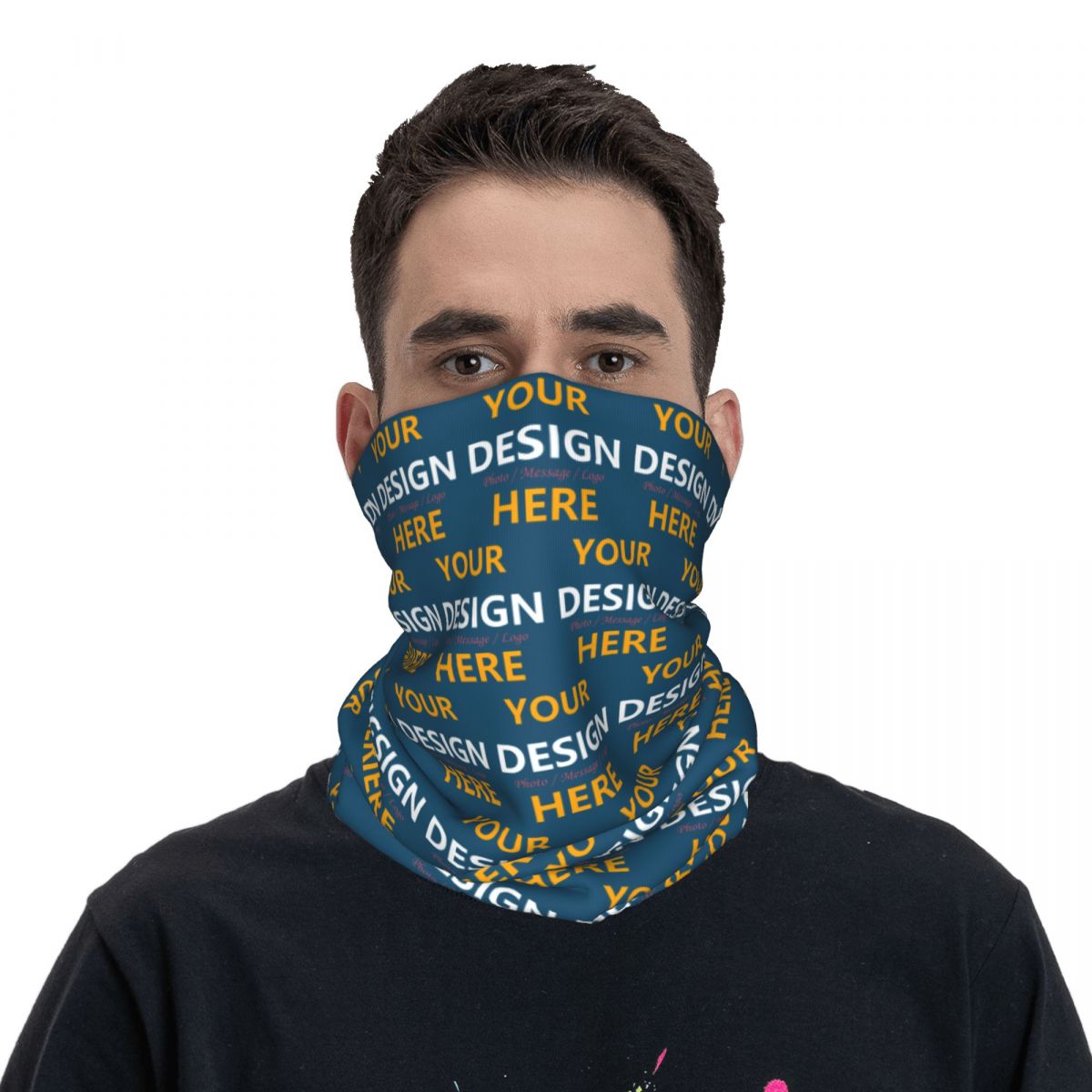 Бандана на заказ, гетры для ше – обзор и цена Neck Gaiter Face Cover