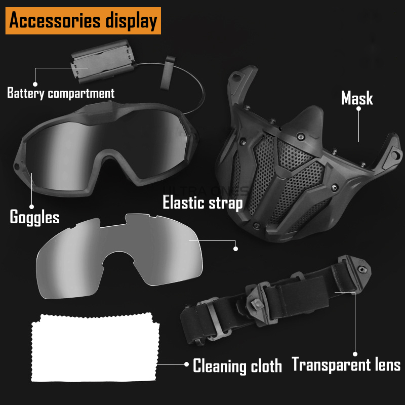 Тактическая полнолицевая маска – обзор и цена Anti Pollution Mask