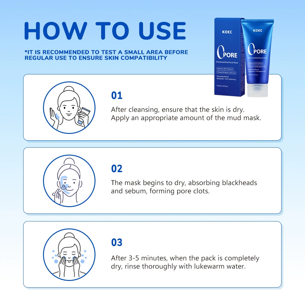 75 мл KOEC Zero Pore Черные то – обзор и цена Dust Mask Construction