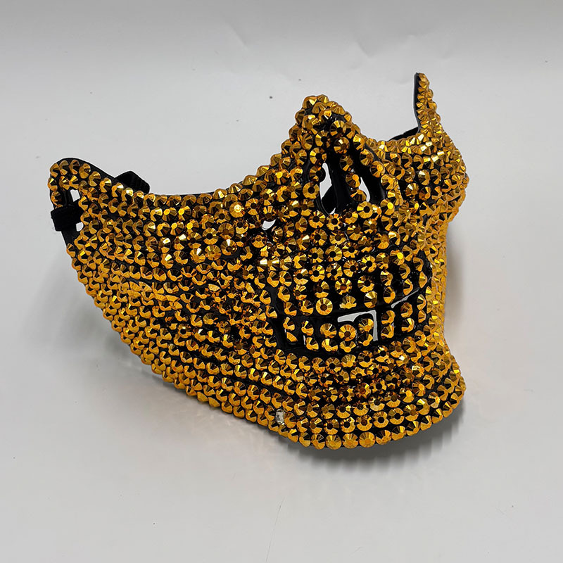 Маска со стразами и половиной  – обзор и цена Respirator Half Face
