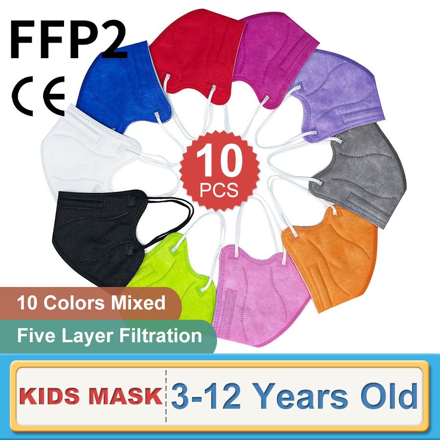 10 шт., детские маски-респират – обзор и цена Kn95 Respirator Mask