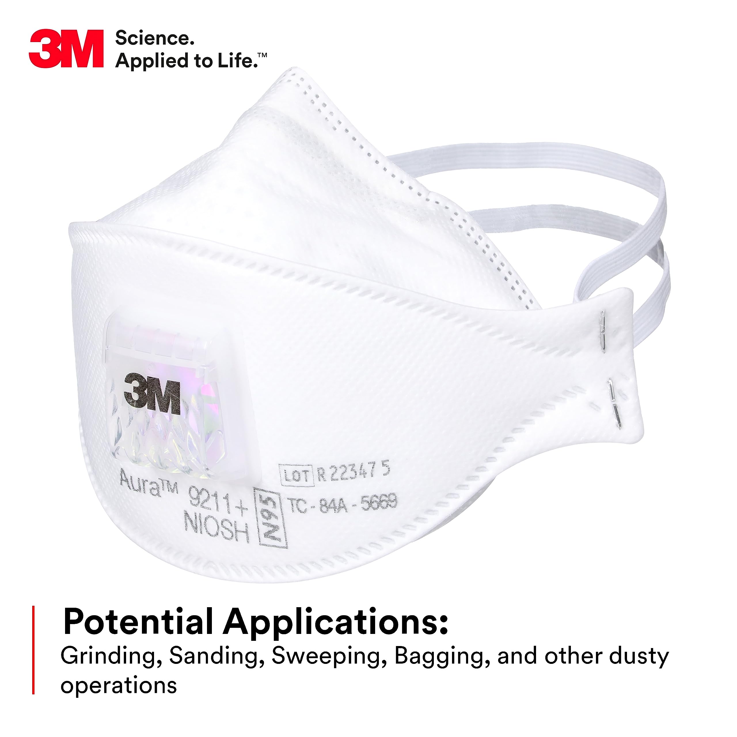 3M Aura 9211+ Респиратор для т – обзор и цена Dust Mask Construction