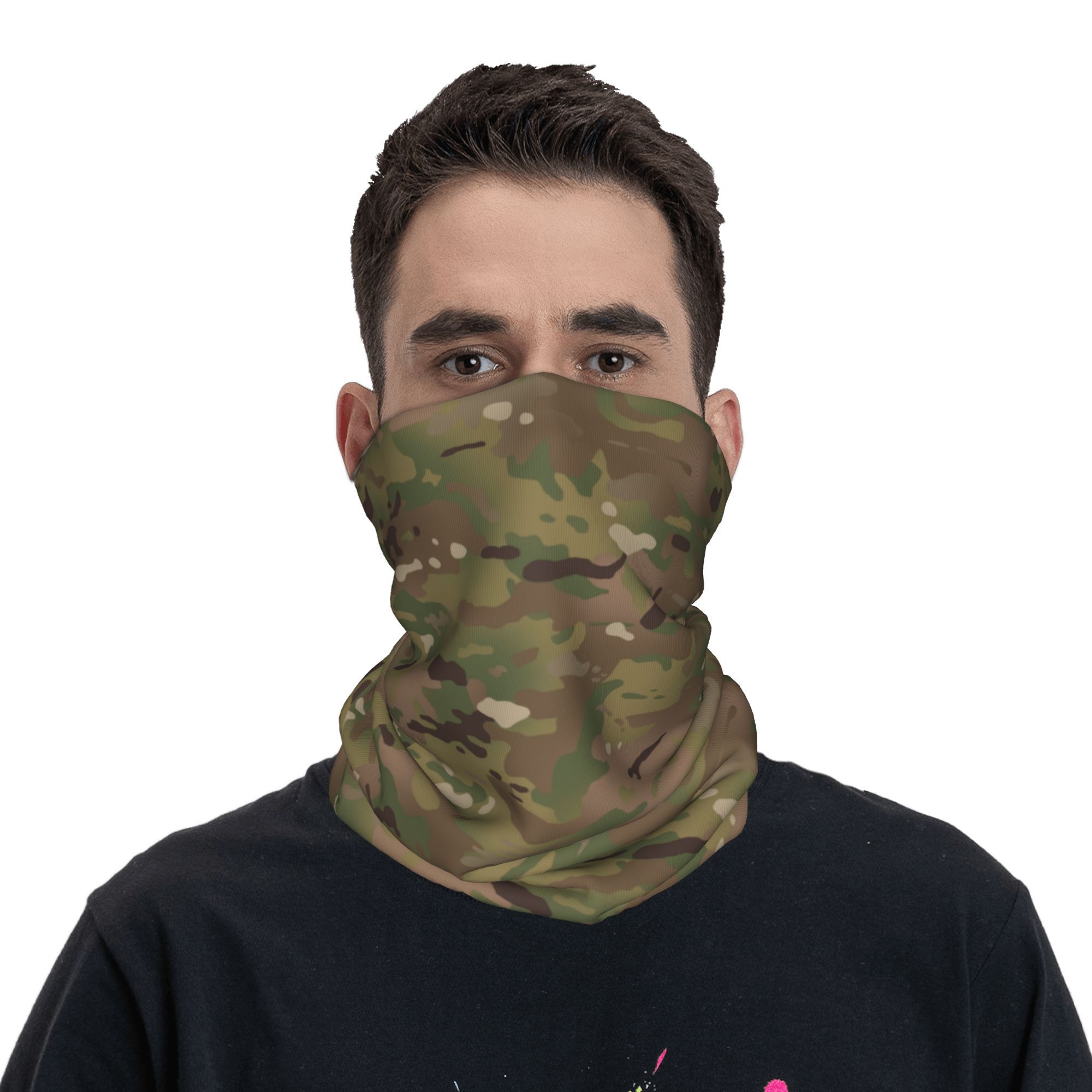 Пользовательский военный камуф – обзор и цена Neck Gaiter Face Cover