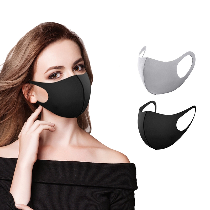 5/10 шт. модная однотонная мас – обзор и цена Cloth Face Mask Washable