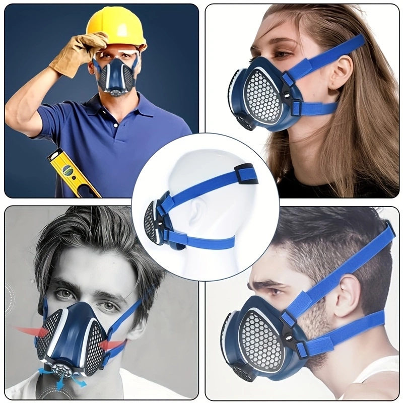Силиконовая полумаска-респират – обзор и цена Respirator Half Face