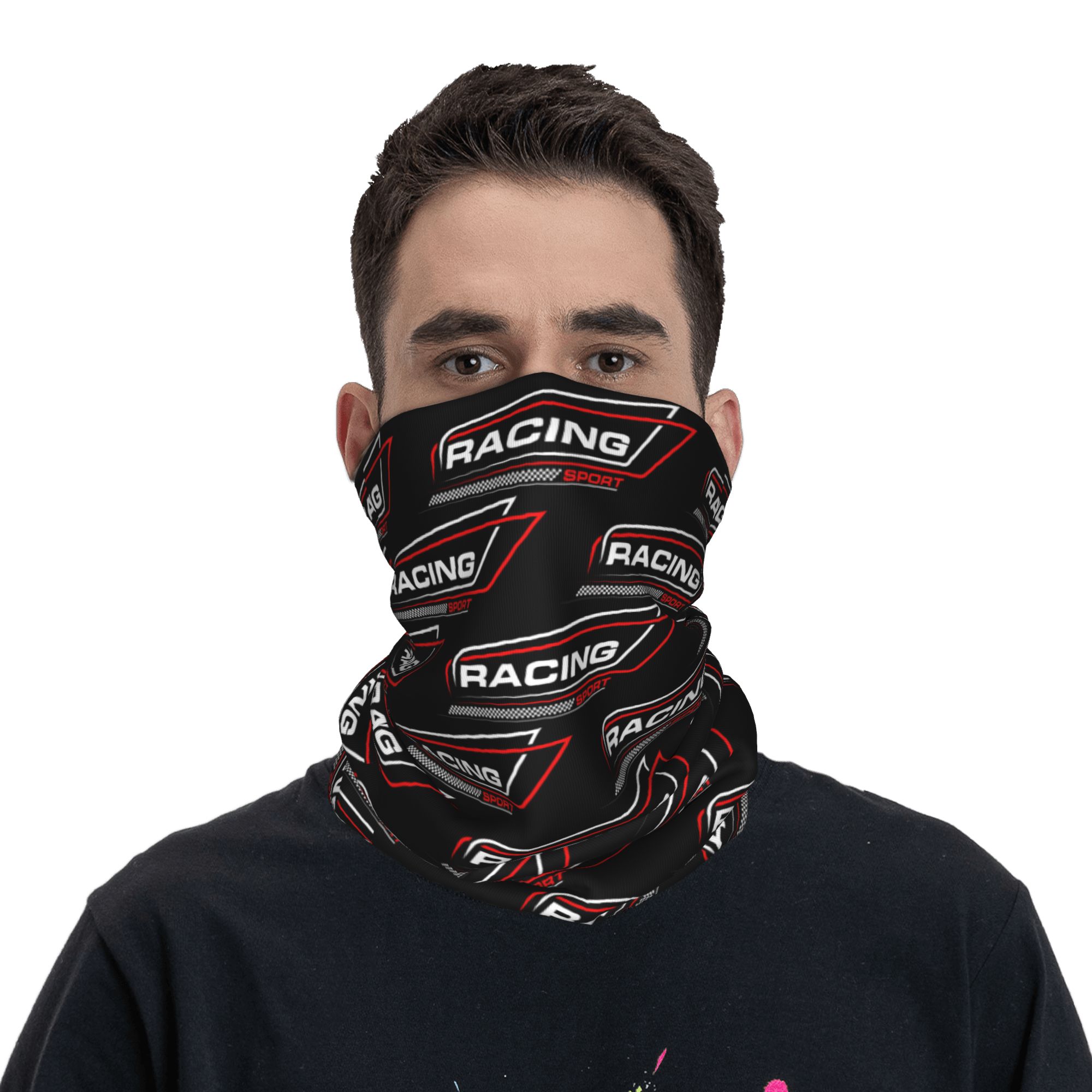 Бандана для гонок на заказ, ге – обзор и цена Neck Gaiter Face Cover