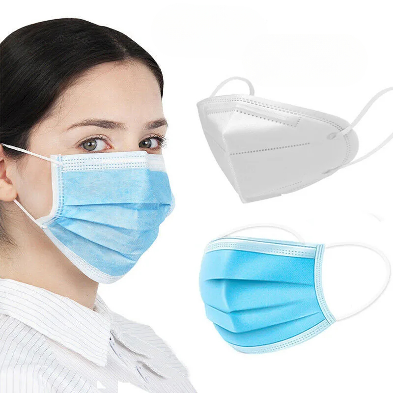 3-слойная одноразовая маска дл – обзор и цена Disposable Mask Blue