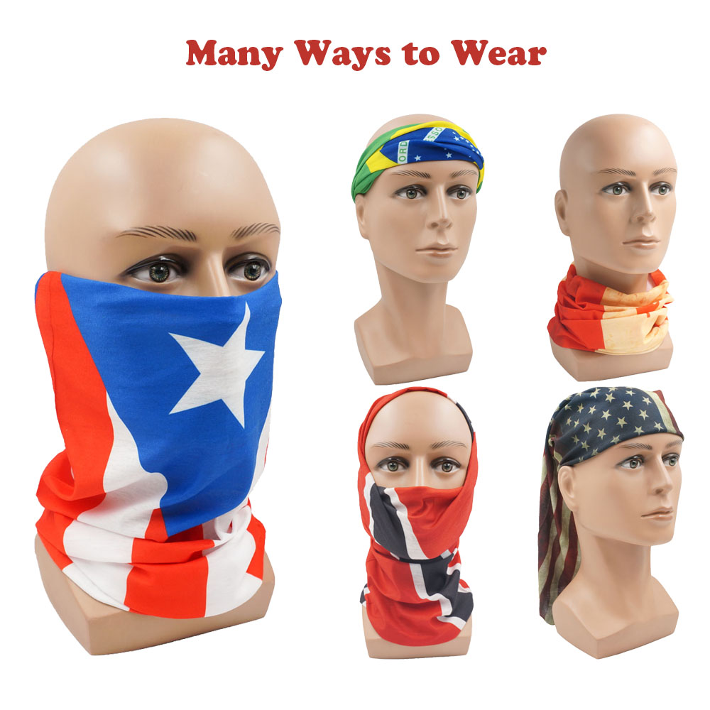 Бандана с флагом Нигерии, женс – обзор и цена Neck Gaiter Face Cover