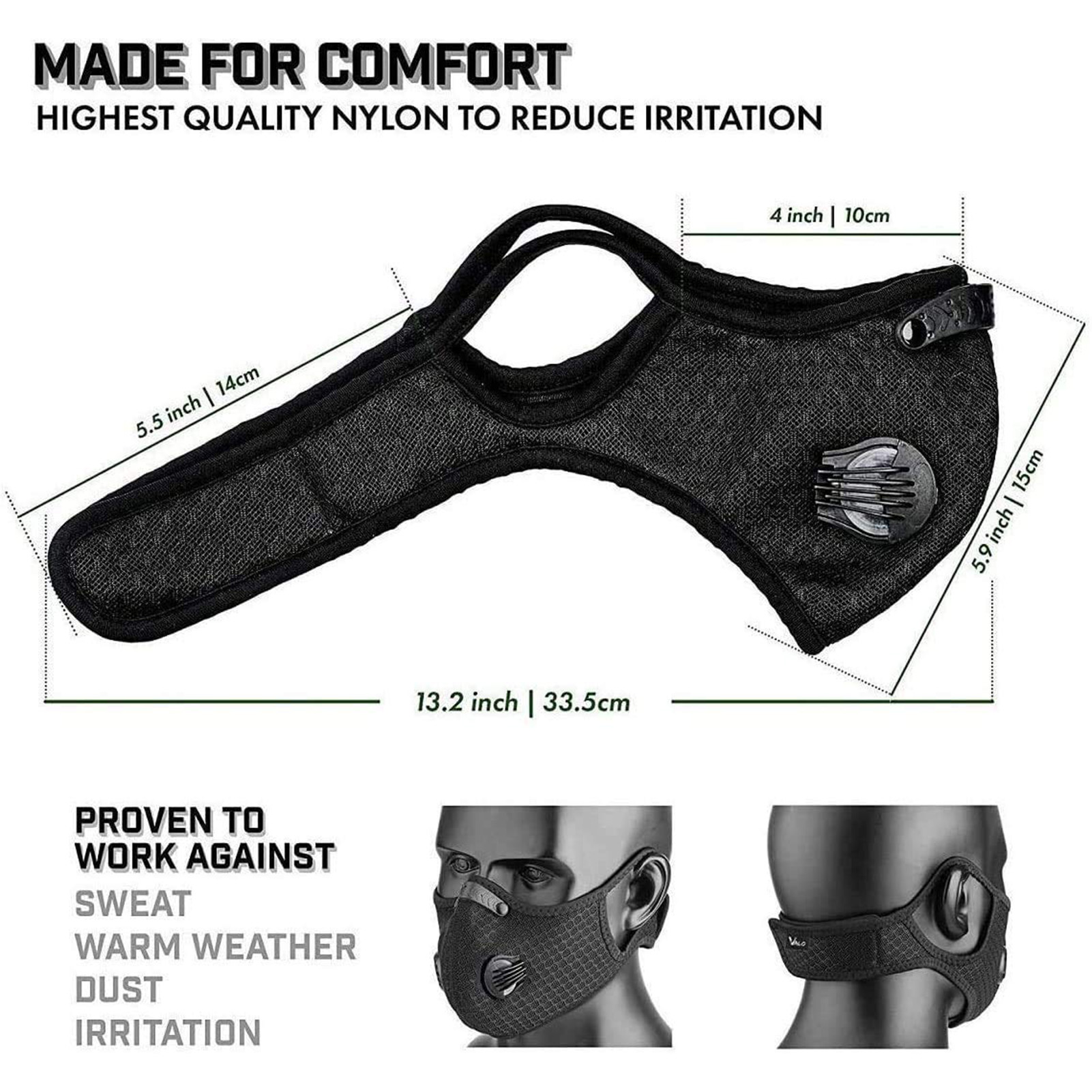 Универсальная ветрозащитная ма – обзор и цена Anti Pollution Mask