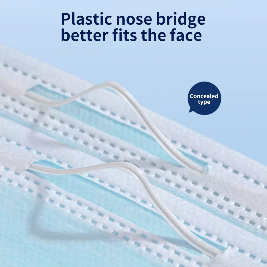 100 шт. одноразовых масок для  – обзор и цена Disposable Mask Blue