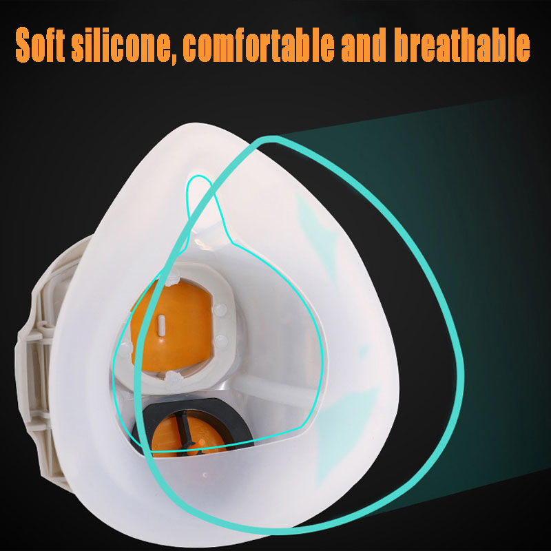 Силиконовая Пылезащитная респи – обзор и цена Respirator Half Face
