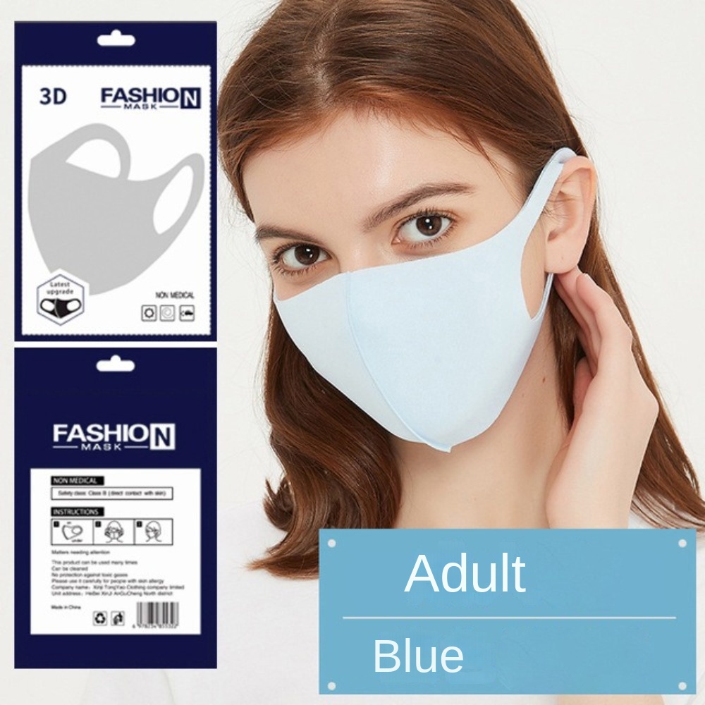 Новая дышащая маска из ледяног – обзор и цена Cloth Face Mask Washable