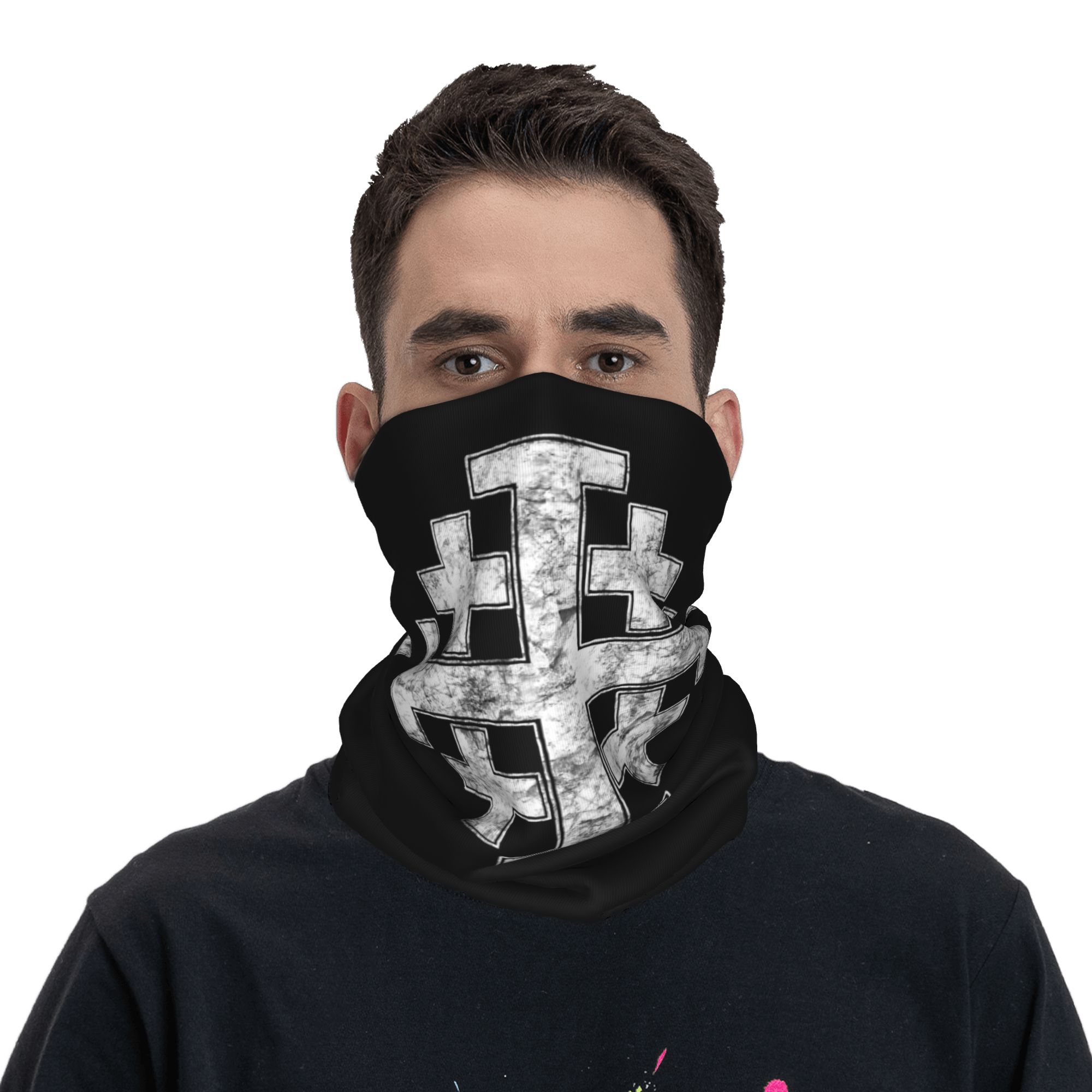 Бандана-балаклава с принтом «И – обзор и цена Neck Gaiter Face Cover